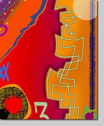david nelson, abstract, giclee, design